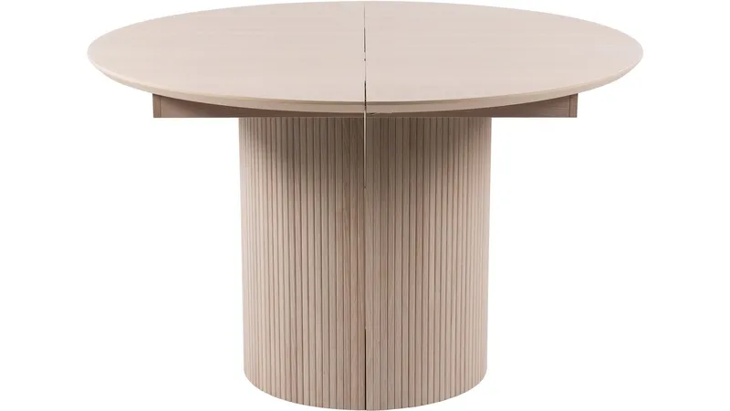 Spisebord Odmark 120 cm, Hvidpigmenteret Eg