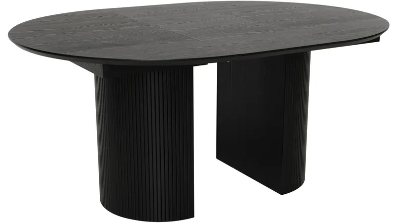 Spisebord Odmark 120 cm - Sortlakeret ask - Møbler - Borde - Spisebord og køkkenbord