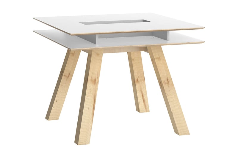 4You Bord 100x100 cm Hvid - VOX - Spisebord og køkkenbord