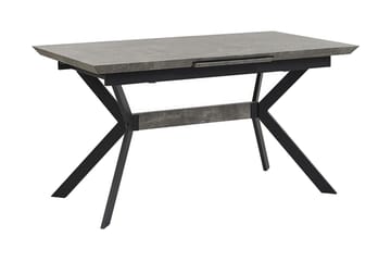 Abenson Spisebord 180 cm Sammenfoldeligt - Grå/Sort - Møbler - Borde - Spisebord og køkkenbord