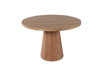 Albero Rundt Spisebord 100 cm i Eg - Lysebrun - Møbler - Borde - Spisebord og køkkenbord