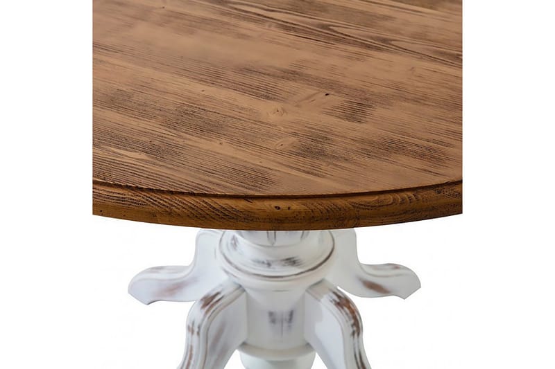 Albero Spisebord 115 cm - Valnød finér/Hvid - Spisebord og køkkenbord