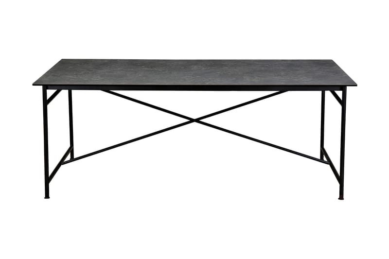 Antwerp Spisebord 200 cm - Sort/Grå - Spisebord og køkkenbord