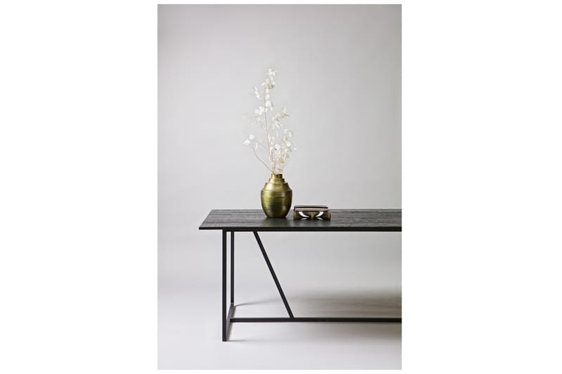Atila Spisebord 220 cm - Sort Eg - Spisebord og køkkenbord