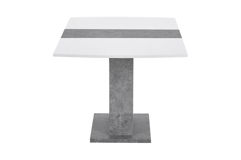 Azusa Udvideligt Spisebord 140 cm - Hvid/Grå - Møbler - Borde - Spisebord og køkkenbord