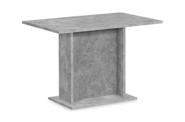 Bandol Rektangulært Spisebord 110 cm med Betonudseende - Grå - Møbler - Borde - Spisebord og køkkenbord