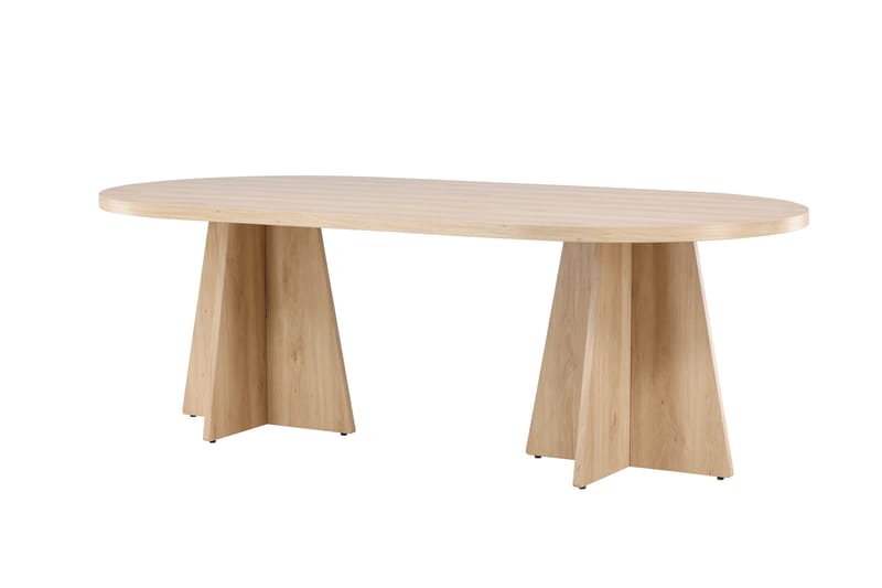 Bariso Spisebord 230x115 cm Whitewash - Venture Home - Spisebord og køkkenbord