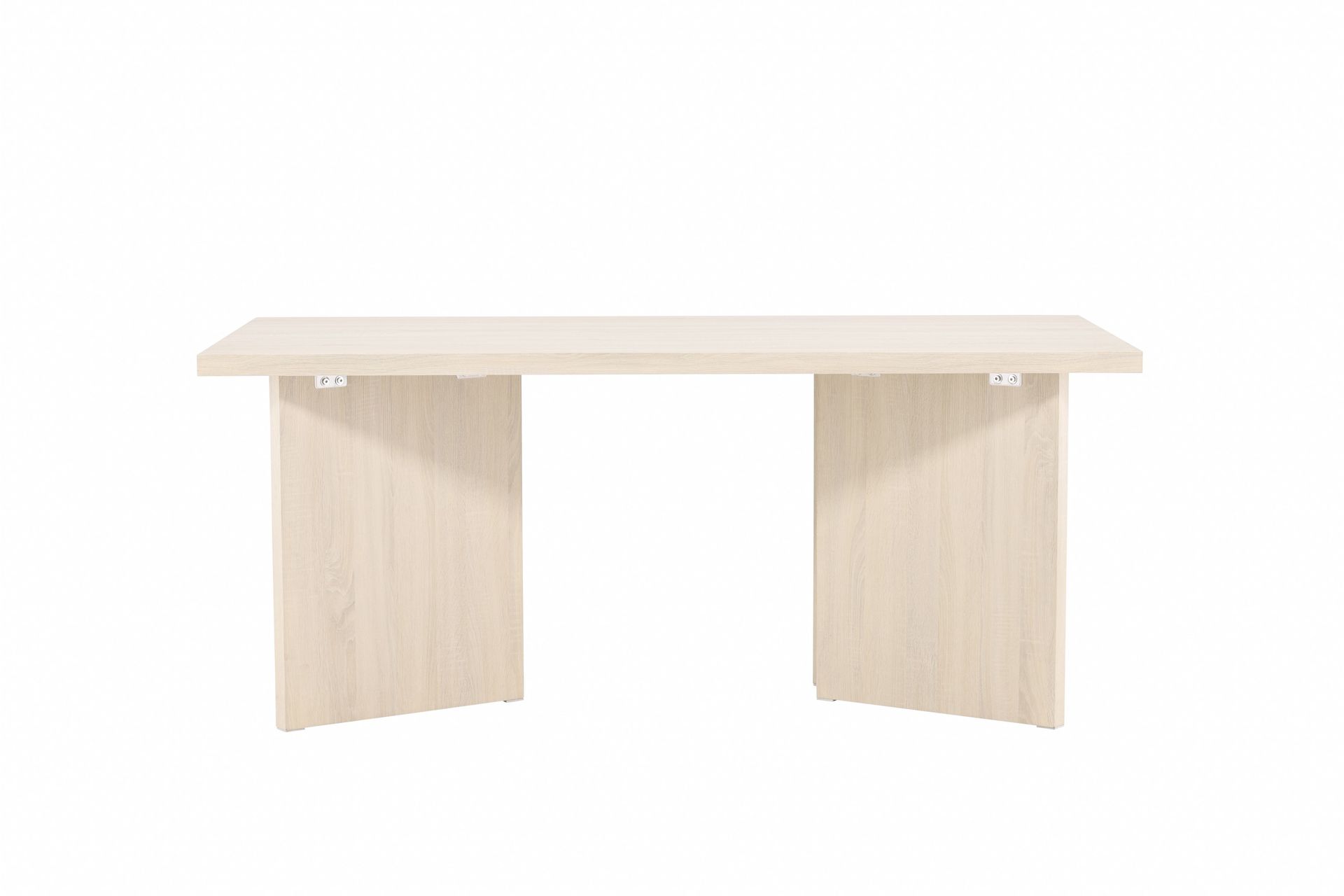 Bassholmen Spisebord 180x90 cm - Whitewash - Møbler - Borde - Spisebord og køkkenbord
