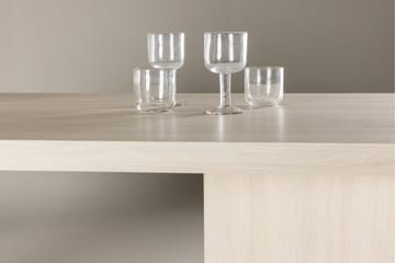 Bassholmen Spisebord 180x90 cm - Whitewash - Møbler - Borde - Spisebord og køkkenbord