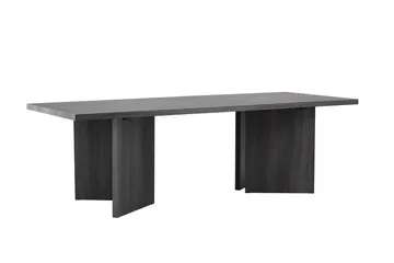 Bassholmen Spisebord 240x100 cm - Sort - Møbler - Borde - Spisebord og køkkenbord