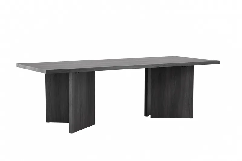 Bassholmen Spisebord 240x100 cm - Sort - Møbler - Borde - Spisebord og køkkenbord