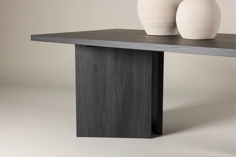 Bassholmen Spisebord 240x100 cm - Sort - Møbler - Borde - Spisebord og køkkenbord