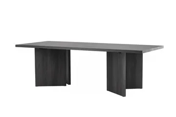 Bassholmen Spisebord 240x100 cm - Sort - Møbler - Borde - Spisebord og køkkenbord