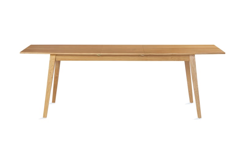 Beagan Udvideligt Spisebord 180-280 cm Massivt Eg - Brun - Møbler - Borde - Spisebord og køkkenbord