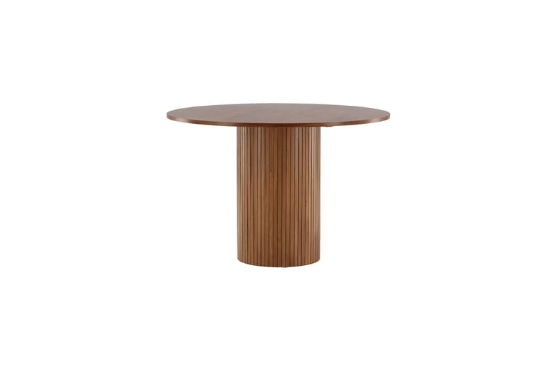 Biana Spisebord 110 cm Rundt - Valnødsbrun - Spisebord og køkkenbord
