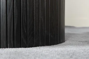 Bianca Spisebord 110 cm Rundt - Sort - Møbler - Borde - Spisebord og køkkenbord