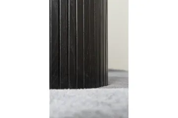 Bianca Spisebord 110 cm Rundt - Sort - Møbler - Borde - Spisebord og køkkenbord