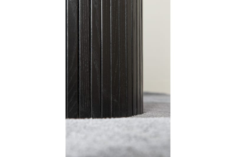 Bianca Spisebord 110 cm Rundt - Sort - Møbler - Borde - Spisebord og køkkenbord