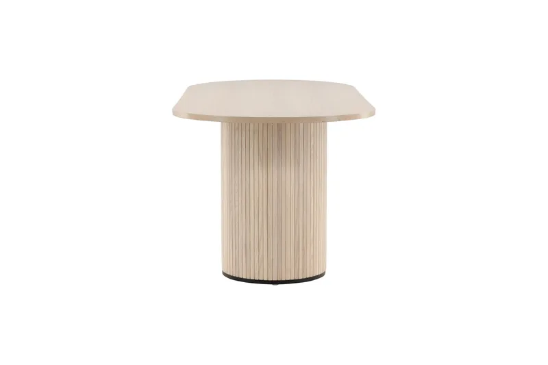 Bianca Spisebord 200 cm Ovalt - Beige - Møbler - Borde - Spisebord og køkkenbord
