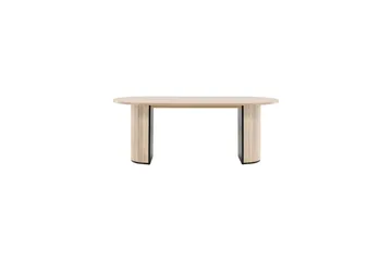 Bianca Spisebord 200 cm Ovalt - Beige - Møbler - Borde - Spisebord og køkkenbord