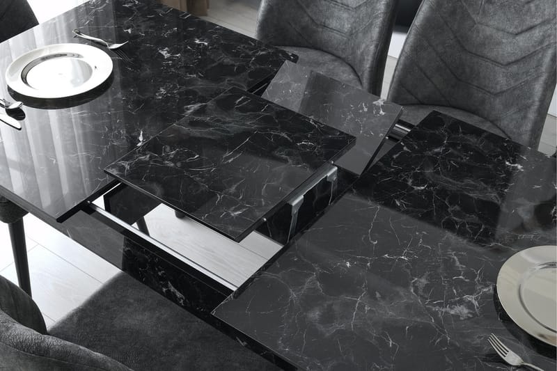 Bingdi Spisebord 130 cm - Antracit - Spisebord og køkkenbord
