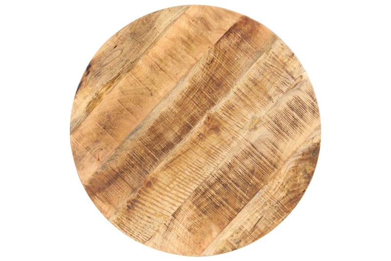 Bistrobord ø80x75 cm rund ru mangotræ - Brun - Møbler - Borde - Spisebord og køkkenbord