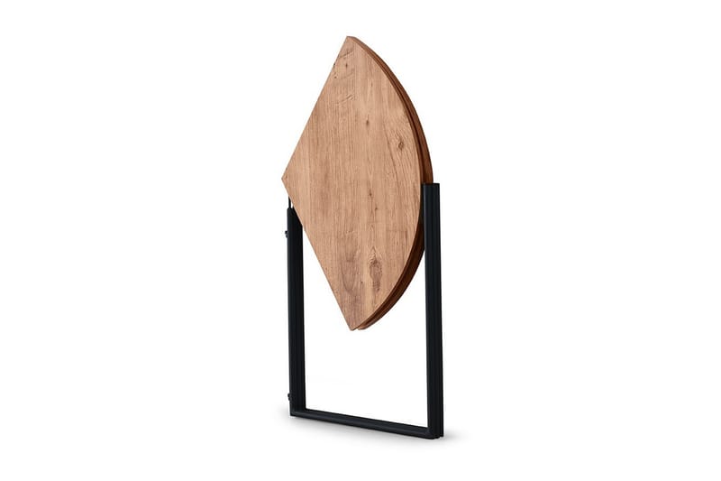 Buluca Spisebord 100 cm - Natur/Sort - Møbler - Borde - Spisebord og køkkenbord