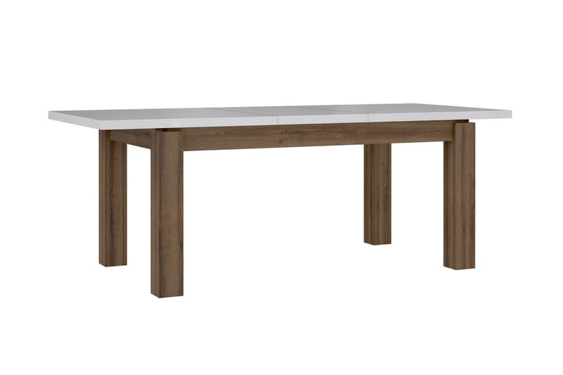 Byfleet Udvideligt Bord 160 cm - Hvid - Spisebord og køkkenbord