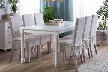 Cary Spisebord 180 cm - Hvid - Møbler - Borde - Spisebord og køkkenbord