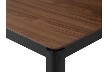 Cedar Rektangulært Spisebord 135 cm i Træ med Valnøddeudseende - Mørkebrun - Møbler - Borde - Spisebord og køkkenbord