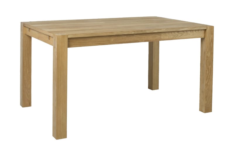 Chicago New Udtrækkeligt Rektangulært Spisebord 140 cm i Eg - Beige - Møbler - Borde - Spisebord og køkkenbord