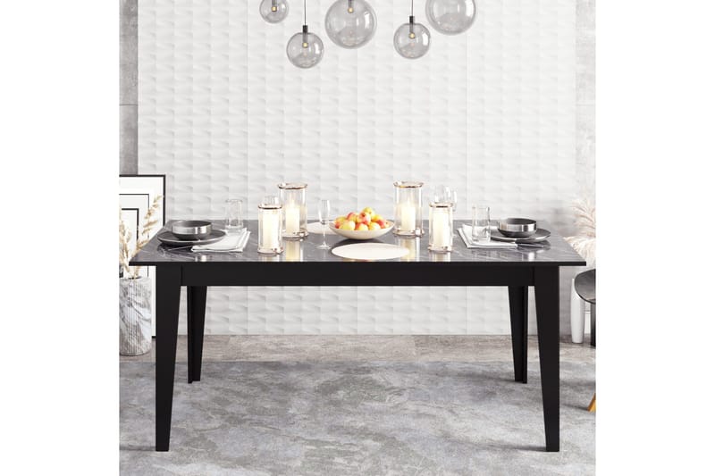 Cofield Spisebord 180 cm - Sort - Møbler - Borde - Spisebord og køkkenbord