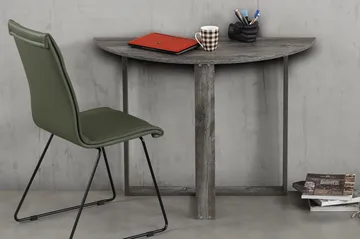 Comfortale spisebord halvmåne - Grå træ - Møbler - Borde - Spisebord og køkkenbord