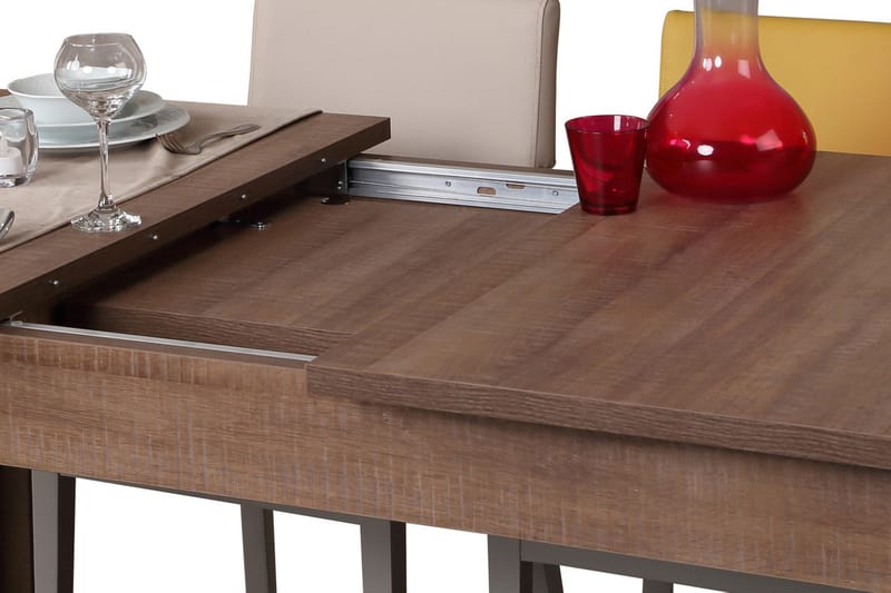 Comfortale Spisebord Udvideligt - Mørk eg - Spisebord og køkkenbord