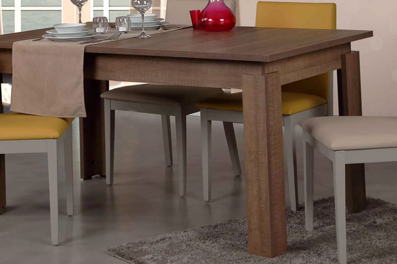 Comfortale Spisebord Udvideligt - Mørk eg - Spisebord og køkkenbord