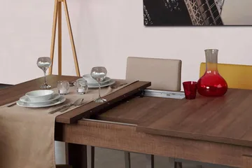 Comfortale Spisebord Udvideligt - Mørk eg - Møbler - Borde - Spisebord og køkkenbord