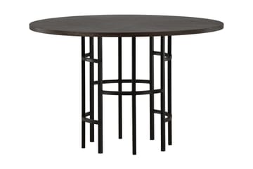 Copenhagen Spisebord 115 cm Rundt - Brun - Møbler - Borde - Spisebord og køkkenbord