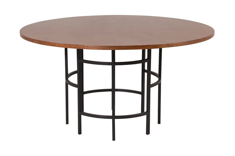 Copenhagen Spisebord Rundt 140 cm - Brun - Spisebord og køkkenbord