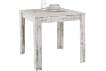 Corot Lille Kvadratisk Spisebord 80 cm - Grå - Møbler - Borde - Spisebord og køkkenbord