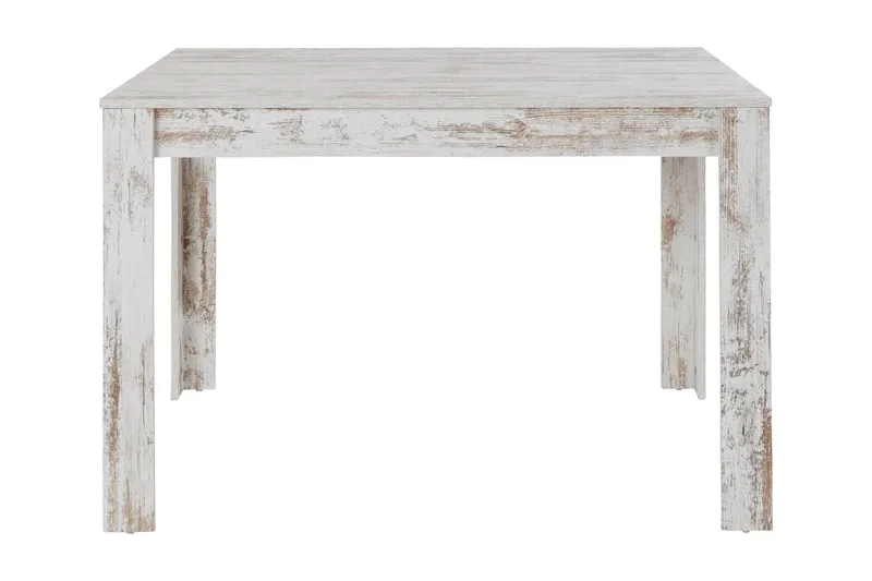 Corot Rektangulært Spisebord 120 cm i Træ, Hvid