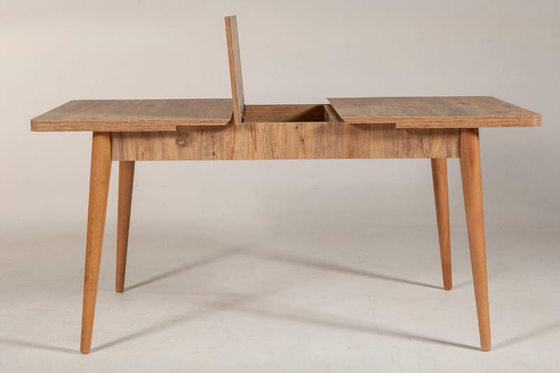 Corralez Bord 75 cm - Træ/natur/Grøn - Møbler - Borde - Spisebord og køkkenbord