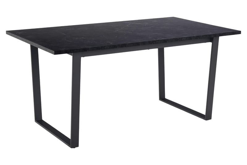 Crownthorpe Spisebord 160 cm - Sort/Mat Sort - Spisebord og køkkenbord