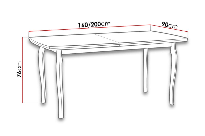 Deloach Spisebord - Træ/natur - Spisebord og køkkenbord