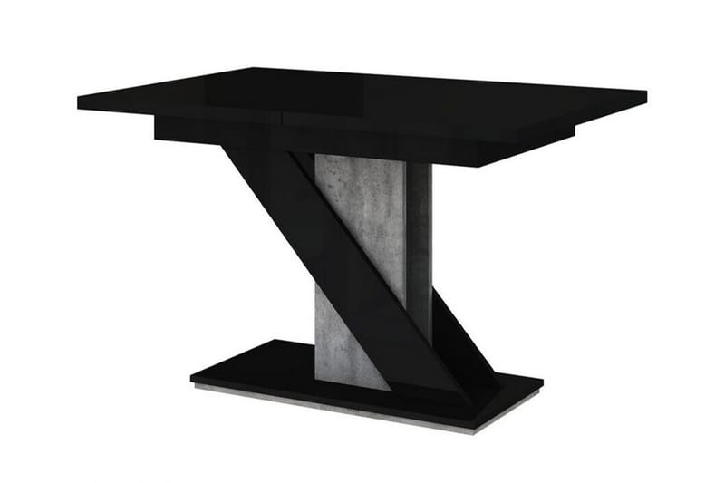 Denogal Spisebord 80 cm - Sort højglans - Møbler - Borde - Spisebord og køkkenbord
