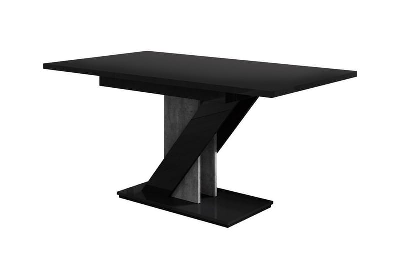 Denogal Spisebord 80 cm - Sort højglans - Møbler - Borde - Spisebord og køkkenbord