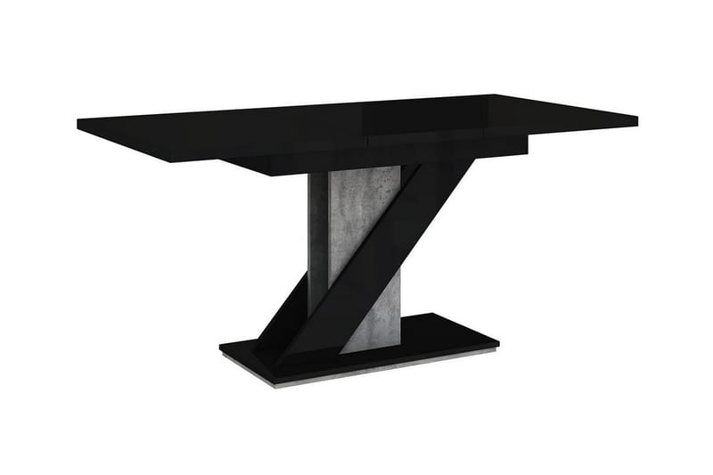 Denogal Spisebord 80 cm - Sort højglans - Møbler - Borde - Spisebord og køkkenbord