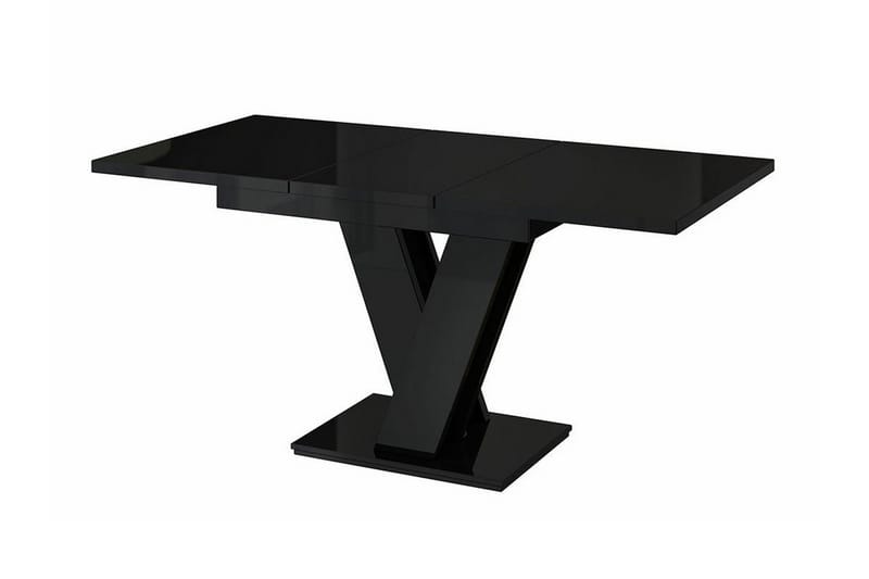 Denogal Spisebord 80 cm - Sort højglans - Møbler - Borde - Spisebord og køkkenbord