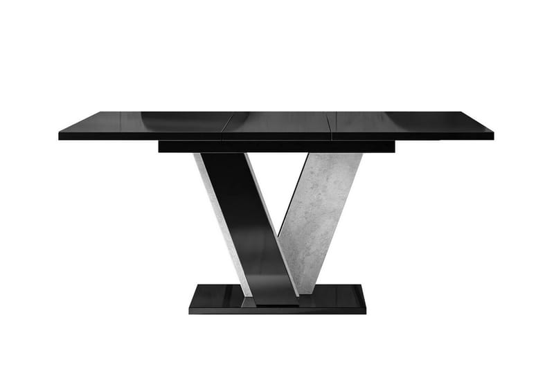 Denogal Spisebord 90 cm - Sort højglans - Møbler - Borde - Spisebord og køkkenbord