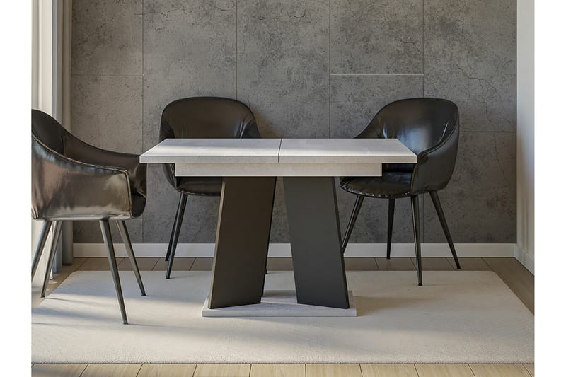 Denogal Spisebord 90 cm - Sort - Møbler - Borde - Spisebord og køkkenbord
