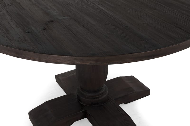 Dijon Spisebord 130 cm Rund - Brun - Spisebord og køkkenbord